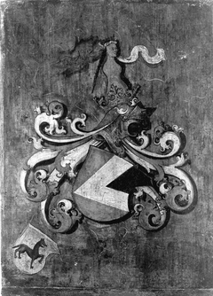 Schiebedeckel zum Bildnis des Hieronymus II. Haller zu Kalchreuth by Bernhard Strigel