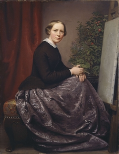 Self-portrait by Caroline von der Embde