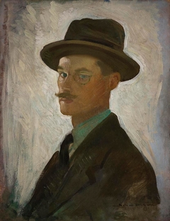Self-Portrait by Morton Livingston Schamberg