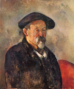 Self-Portrait with a Beret by Paul Cézanne