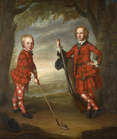 Sir James Macdonald and Sir Alexander Macdonald by William Mosman