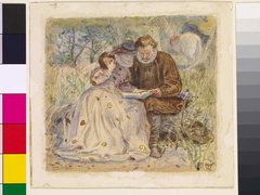 Sister Anna's Probation by John Everett Millais