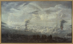 Slaget vid Svensksund. den 9 juli 1790 by Louis Jean Desprez