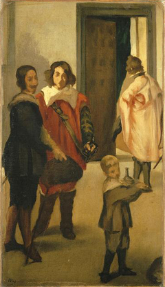 Spanish Cavaliers by Edouard Manet