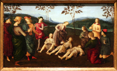 St. Eusebius Resurrecting Three People by Raphael