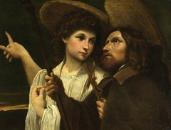 St Roch and the Angel by Annibale Carracci