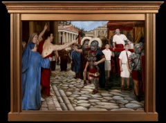 St. Sebastian Confronts the Emperor Diocletian