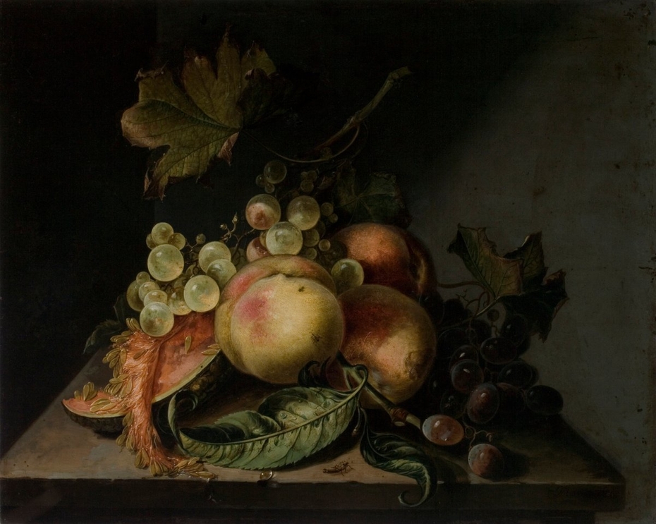 Still life with fruit