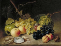 Still Life with Fruit by Jean Augustin Daiwaille