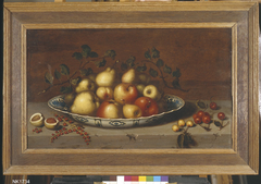 Still Life with Fruit on a Plate by Johannes Bouman