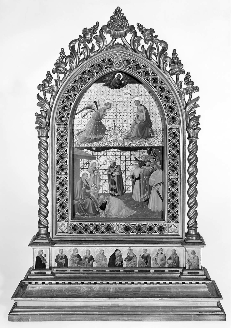 The Adoration of the Kings and the Annunciation