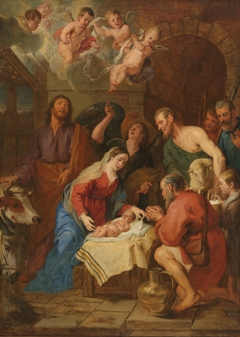 The adoration of the shepherds