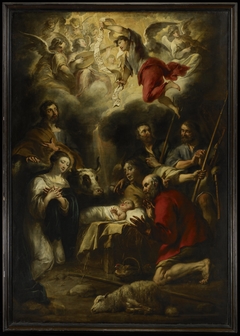 The Adoration of the Shepherds by Jan Cossiers