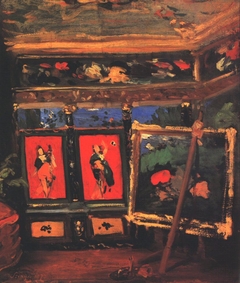 The Artist's Studio by Pál Szinyei Merse