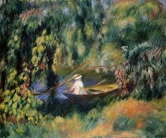 The Boat by Auguste Renoir