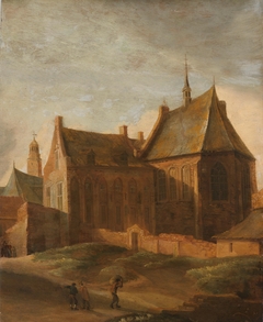 The convent of St. Agnes, Utrecht by Pieter de Ruelles