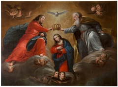 The Coronation of the Virgin by Pedro de Calabria