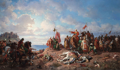 The death of king Wladyslaw II at Varna by Stanisław Chlebowski