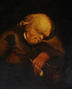 The Drunken Cobbler (An Old Man with a Pipe) by Anonymous