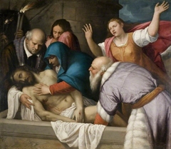 The Entombment Of Christ by Venetian School
