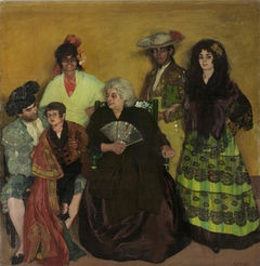 The Family of the Gypsy Bullfighter by Ignacio Zuloaga