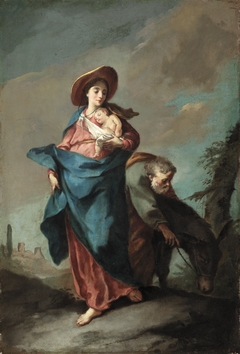 The Flight into Egypt by Anonymous