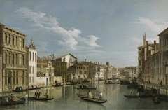 The Grand Canal in Venice from Palazzo Flangini to Campo San Marcuola by Canaletto