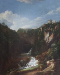 The Grand Cascade at Tivoli (after Giovanni Battista Busiri) by Joseph Nickolls