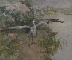 The Heron by Ferdinand Heilbuth