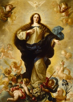 The Immaculate Conception by Miguel Jacinto Meléndez