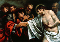 The Incredulity of St Thomas by Pietro della Vecchia