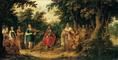 The Judgement of Midas by Abraham Govaerts