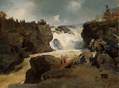 The Labro Falls by Hans Gude