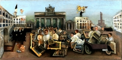 The mad square by Felix Nussbaum