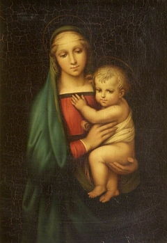 The Madonna and Child (of the Grand Duke) (Madonna del Granduca) (after Raphael) by after Raphael