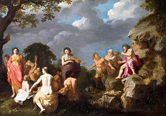 The Musical Contest between Apollo and Marsyas
