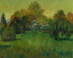 The Poet's Garden by Vincent van Gogh