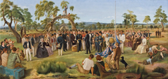 The Proclamation of South Australia 1836 by Charles Hill