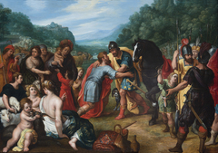 The Reconciliation between Jacob and Esau by Hendrick van Balen the Elder