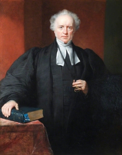 The Reverend Sir Erasmus Henry Griffies-Williams, 2nd Baronet of Llwyn y Wormwood, Myddfai, Llandovery and Chancellor of St David's, Pembrokeshire (1796–1870) by attributed to Eden Upton Eddis