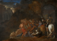 The Road to Calvary by Charles Le Brun