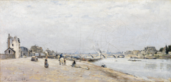 The Seine à Bercy by Stanislas Lépine