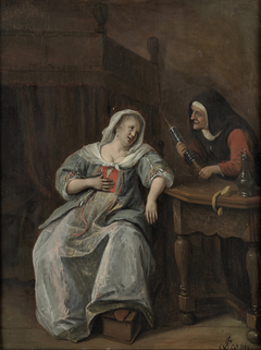 The Sick Woman by Jan Steen