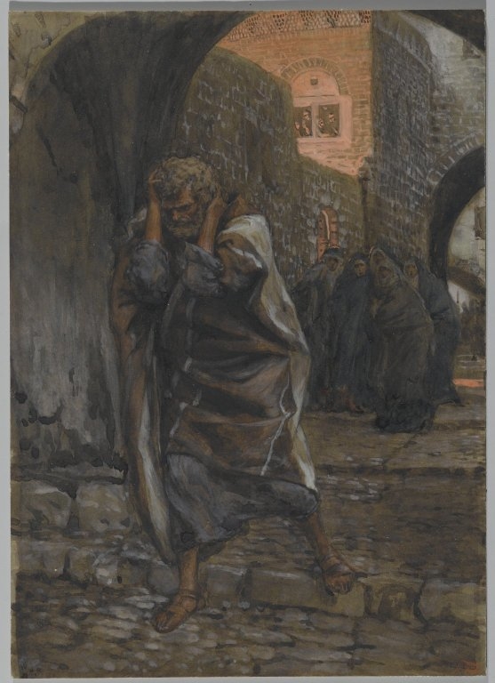 The Sorrow Of Saint Peter James Tissot Artwork On Useum