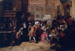 The South Sea Bubble, a Scene in ‘Change Alley in 1720 by Edward Matthew Ward