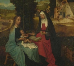 The Virgin and Child with Saint Anne by Anonymous