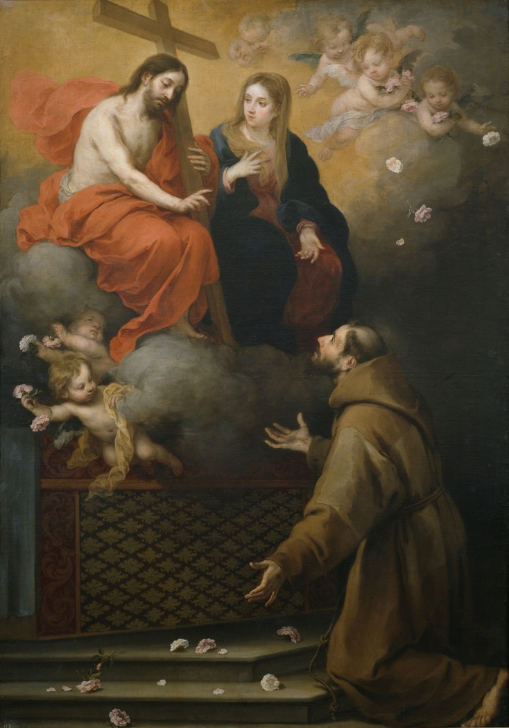 The Vision of Saint Francis in the Portiuncula
