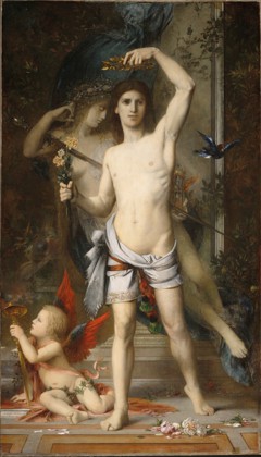 The Young Man and Death by Gustave Moreau