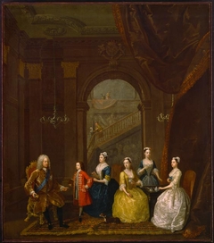 Thomas Wentworth, Earl of Strafford, and his Family by Gawen Hamilton