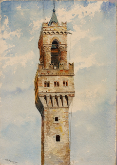 Tower of Palazzo Vecchio, Florence, Italy